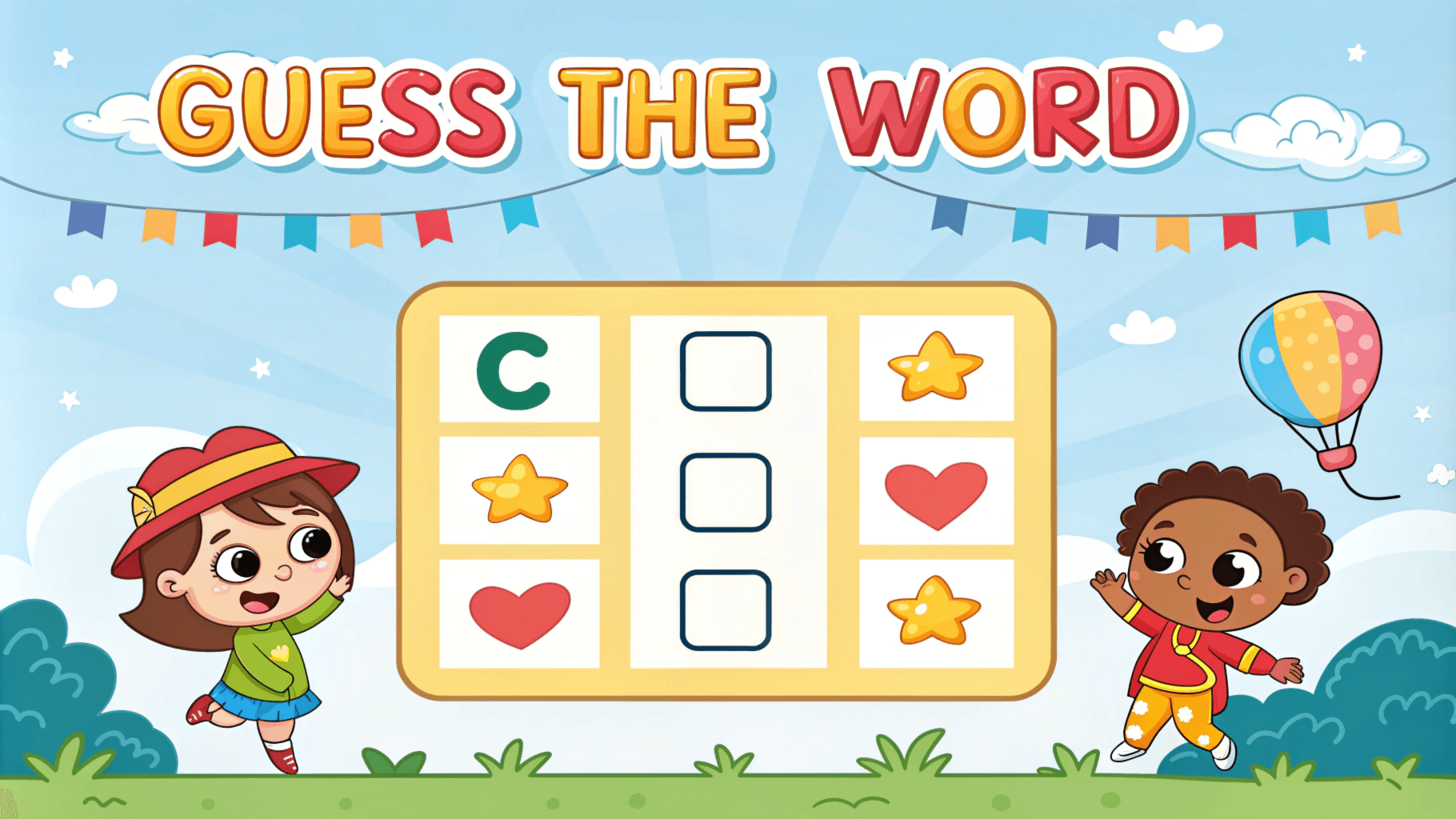 guess the word online interactive game for kids