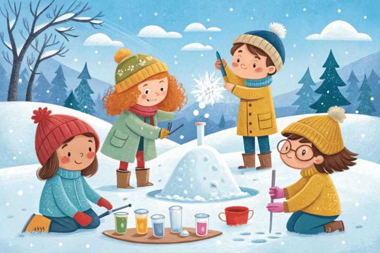 Discover 10 Amazing Science Experiments in the Snow