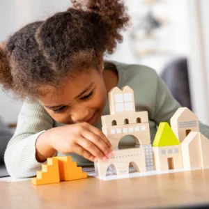 Logical Master Builder Wooden Blocks Set